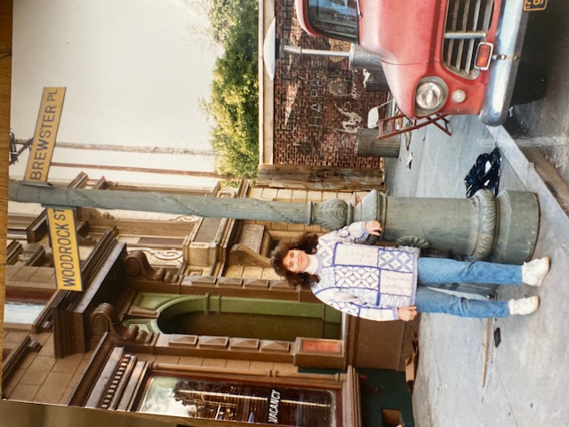 Patty on the Universal back lot